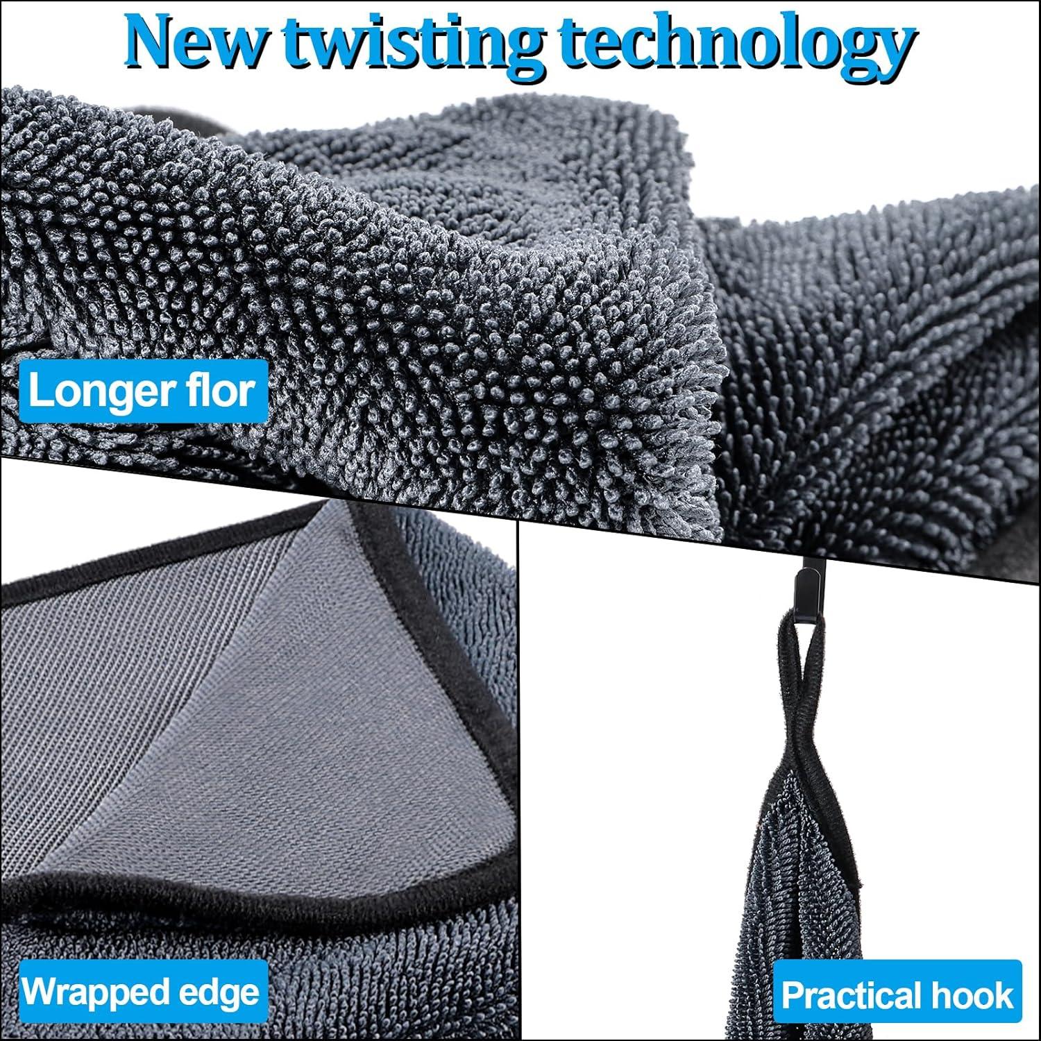 Shiny Bath Trockentuch 2er Set Mikrofasertuch 40x40cm