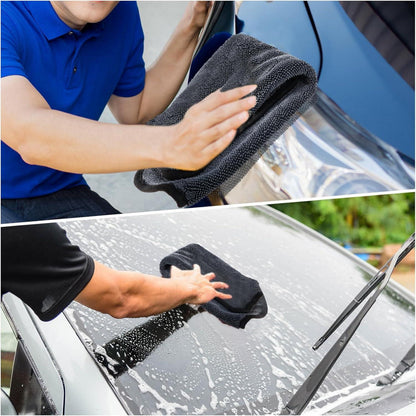 Mikrofasertuch Shiny Wipes Trockentuch 40x40cm 2er Set Schnelltrocknend & stark saugfähig