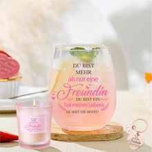 Personalisiertes Weinglas für Freundin - Geschenk für Frauen