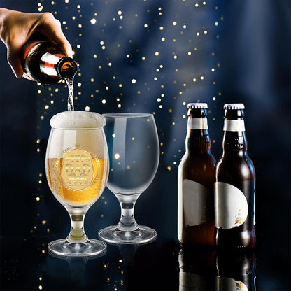 Personalisiertes Bierglas für Papa Vatertagsgeschenk 400ml
