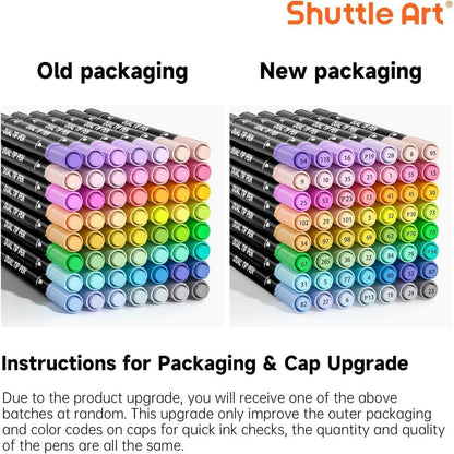 56er Pastell Brush Pen Set für Kinder und Erwachsene