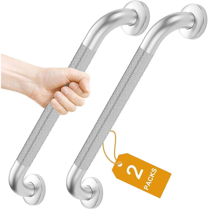 Edelstahl Haltegriff 41 cm Rutschfest Badewanne Dusche