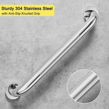Edelstahl Haltegriff 41 cm Rutschfest Badewanne Dusche