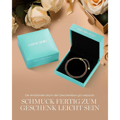 Geschichtetes Damenarmband 925 Silber mit Zirkonia