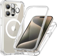 ESR iPhone 15 Pro Max Hülle MagSafe 360 Grad Schutzhülle Klar