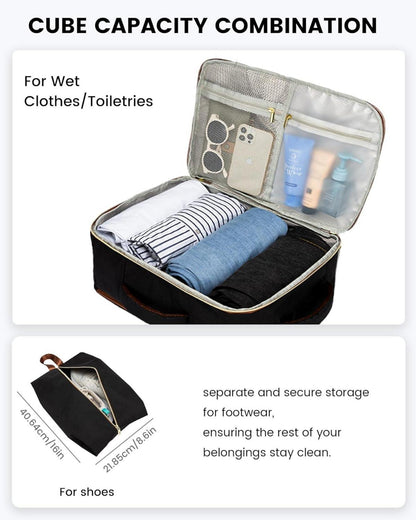 Großer Damen-Rucksack Handgepäck Laptop Wasserdicht 40L