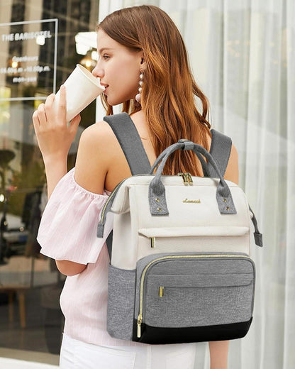 Damen Rucksack LOVEVOOK Klein Elegant Wasserdicht 2 in 1 Cityrucksack