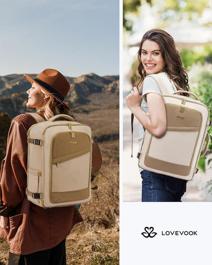 Handgepäck Rucksack Damen 40L Reiserucksack