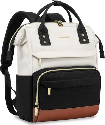 Moderne LOVEVOOK Damen Rucksack Klein Wasserdicht Schwarz