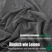 Soifox Bettwäsche 135x200 Anthrazit Grau Set 100% Baumwolle