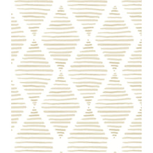 Selbstklebende Tapete Moderner Streifen Beige 44Bx1000Lcm
