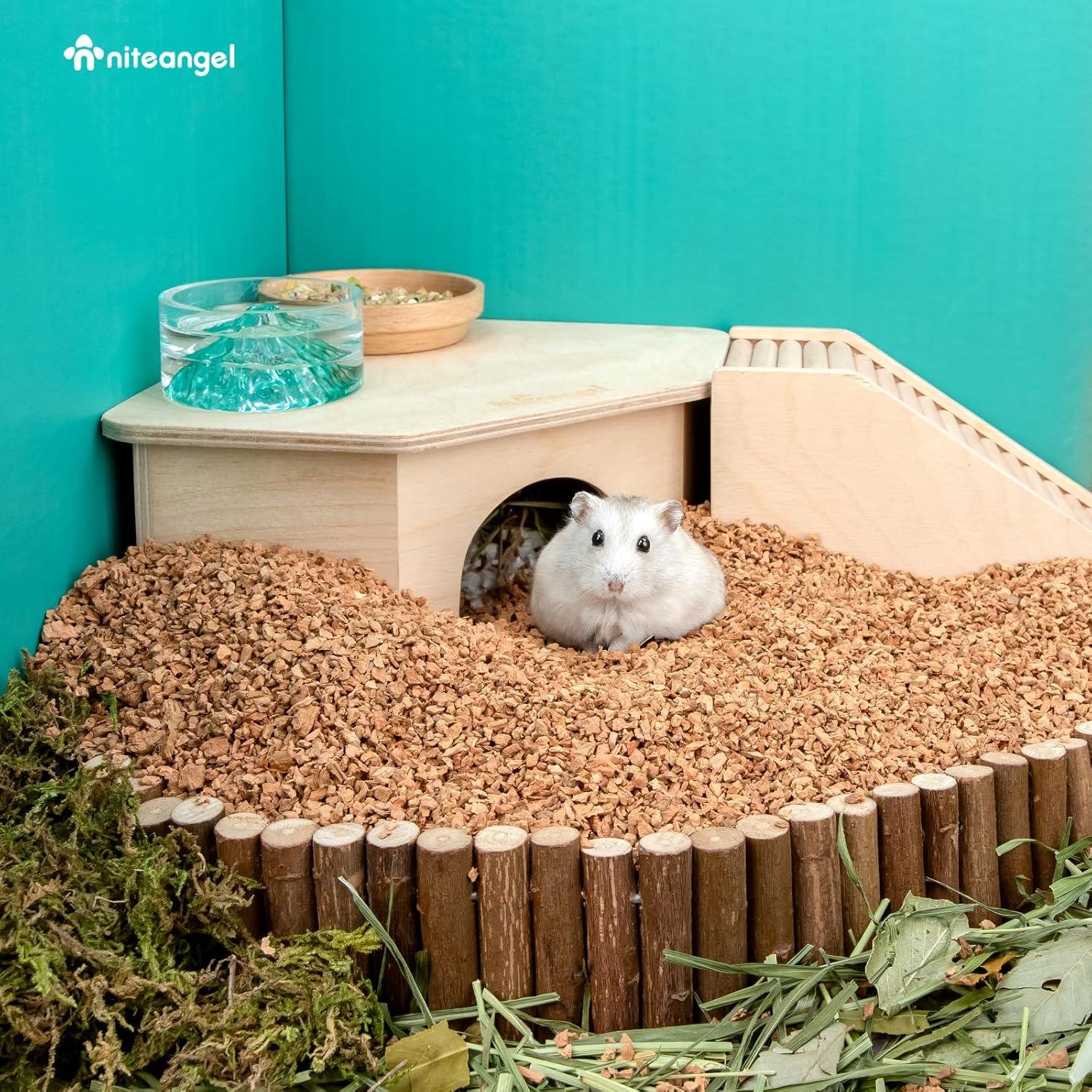 Natürliches Kokosnuss-Hamster-Einstreu für kleine Nagetiere 2-3mm