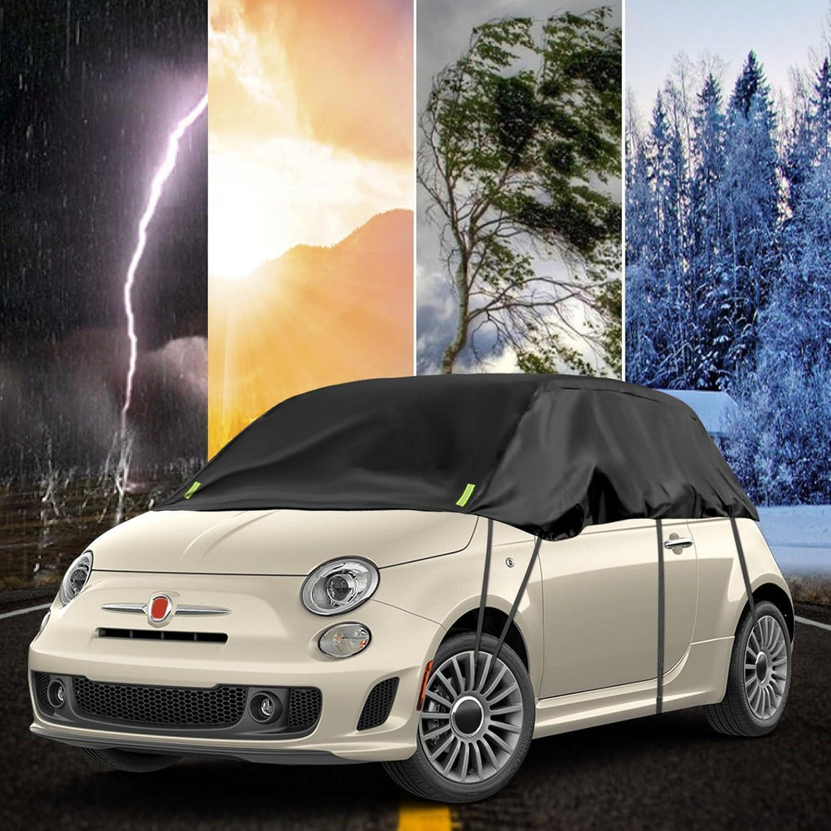 Halbgarage für Fiat 500 (2007-2023) – Schutzhülle