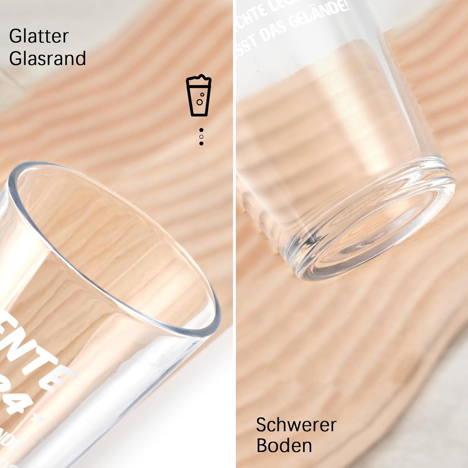 Bierglas Rente Geschenk 2024 Renteneintritt Rente Ruhestand 15oz
