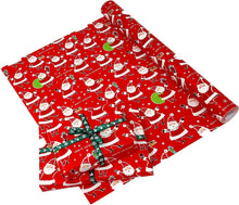 43cm Weihnachts-Geschenkpapierrolle Weihnachtsmann Geschenkpapier