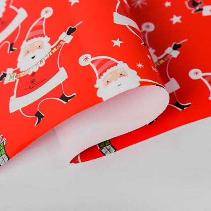 43cm Weihnachts-Geschenkpapierrolle Weihnachtsmann Geschenkpapier
