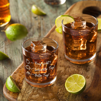 Whiskyglas mit Gravur Lustige Whisky Geschenke Männer 10oz