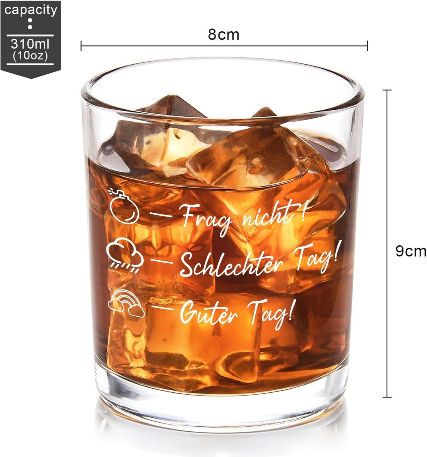 Personalisiertes Whiskyglas Gravur Lustige Whisky Geschenke Männer