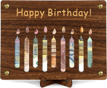 Geldgeschenke Geburtstag Holz Verpackung Geburtstagskarte