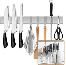 Magnetleiste Messer 50cm Edelstahl Selbstklebend Silbrig Magnetisch