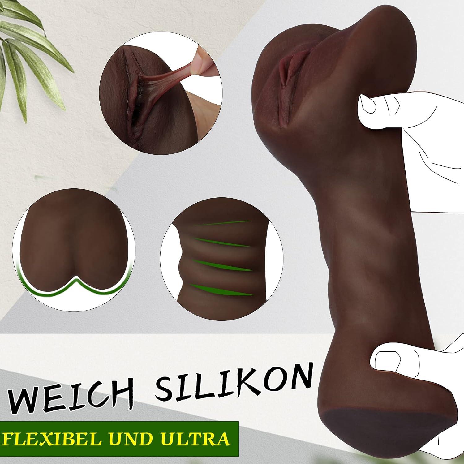 Realistischer Masturbator Mann Sex Spielzeug Vagina Anal Erotik 3D