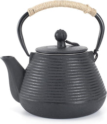 Emaillierte Teekanne aus Gusseisen 600ml für