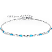 CDE Infinity Armband Damen Silber 925 mit Zirkonia Geburtsstein