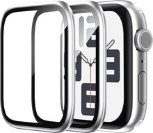 WSKEN Schutzfolie Apple Watch SE2 SE 6 5 4 44mm 2 Stück Silber