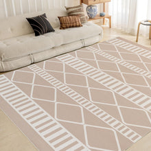 Outdoor Teppich Beige Modern 150x240CM - Wetterfest & Weich
