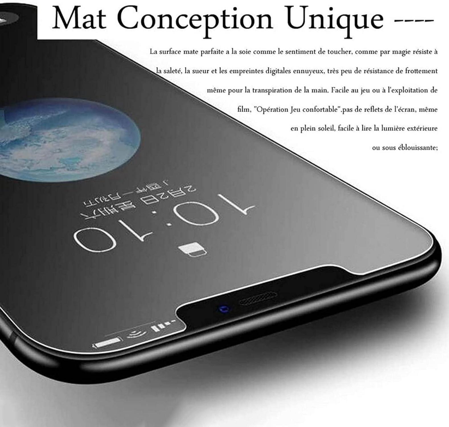 HAIWILL 3 Stück Matt Schutzfolie iPhone 15/15 Pro Displayschutz 9H Glas