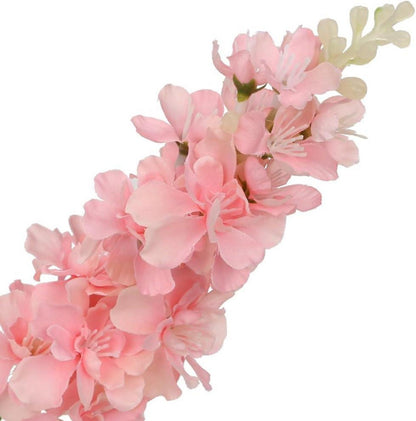 Briful Künstliche Rittersporn Delphinium Rosa 6er-Set