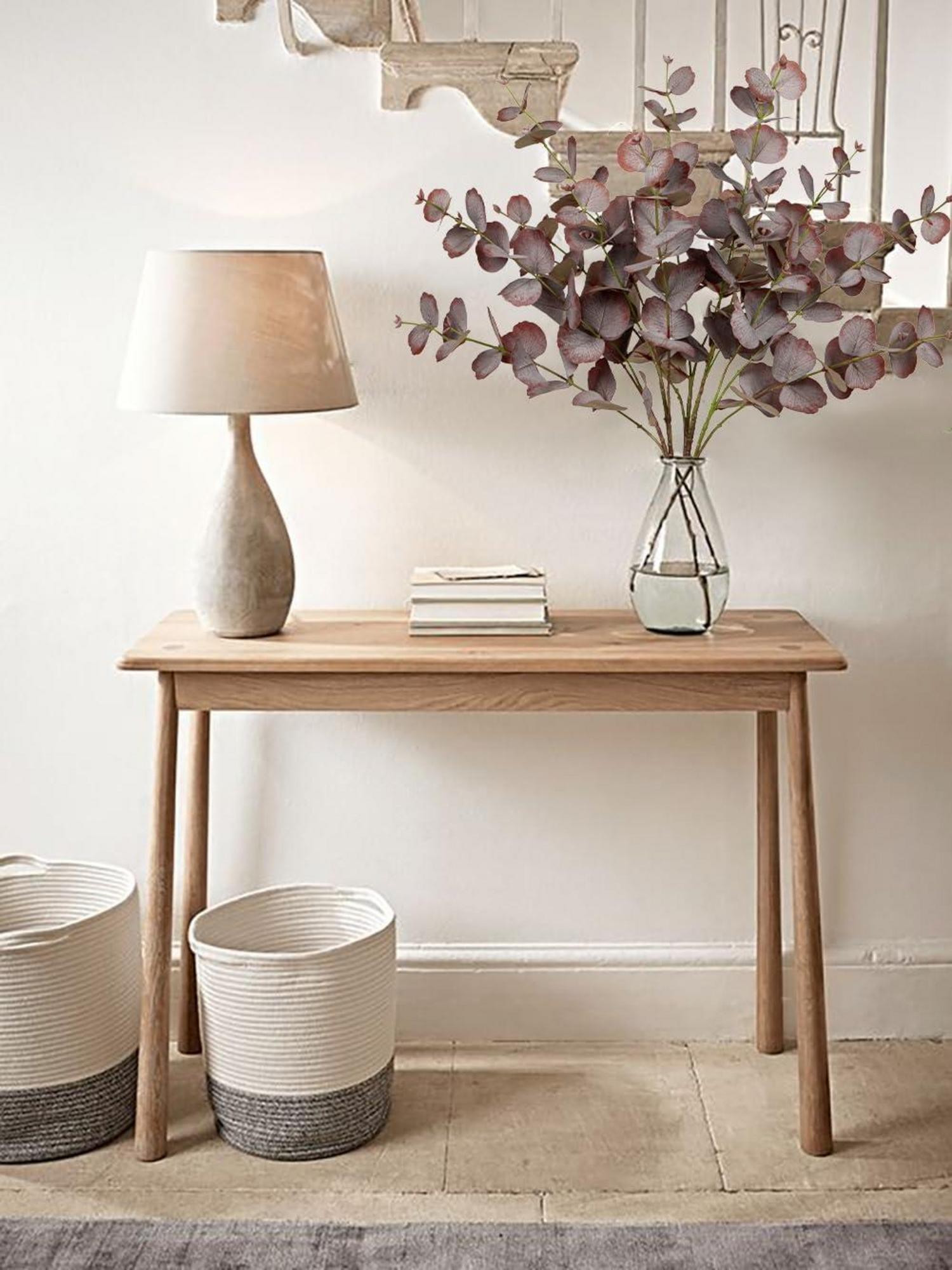 5er Set Künstliche Eukalyptus Dekozweige für Hochzeit, Tischdeko & Wohnzimmer