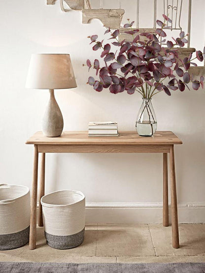 5er Set künstliche Eukalyptus Dekozweige, Rote Blätter, Hochzeit