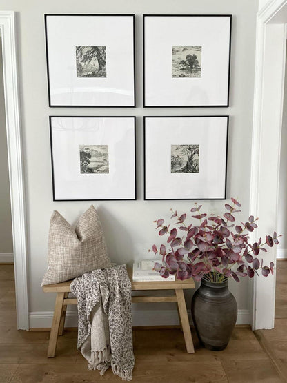 5PCS Rote Eukalyptus Kunstzweig Dekozweige Hochzeit Blumengesteck