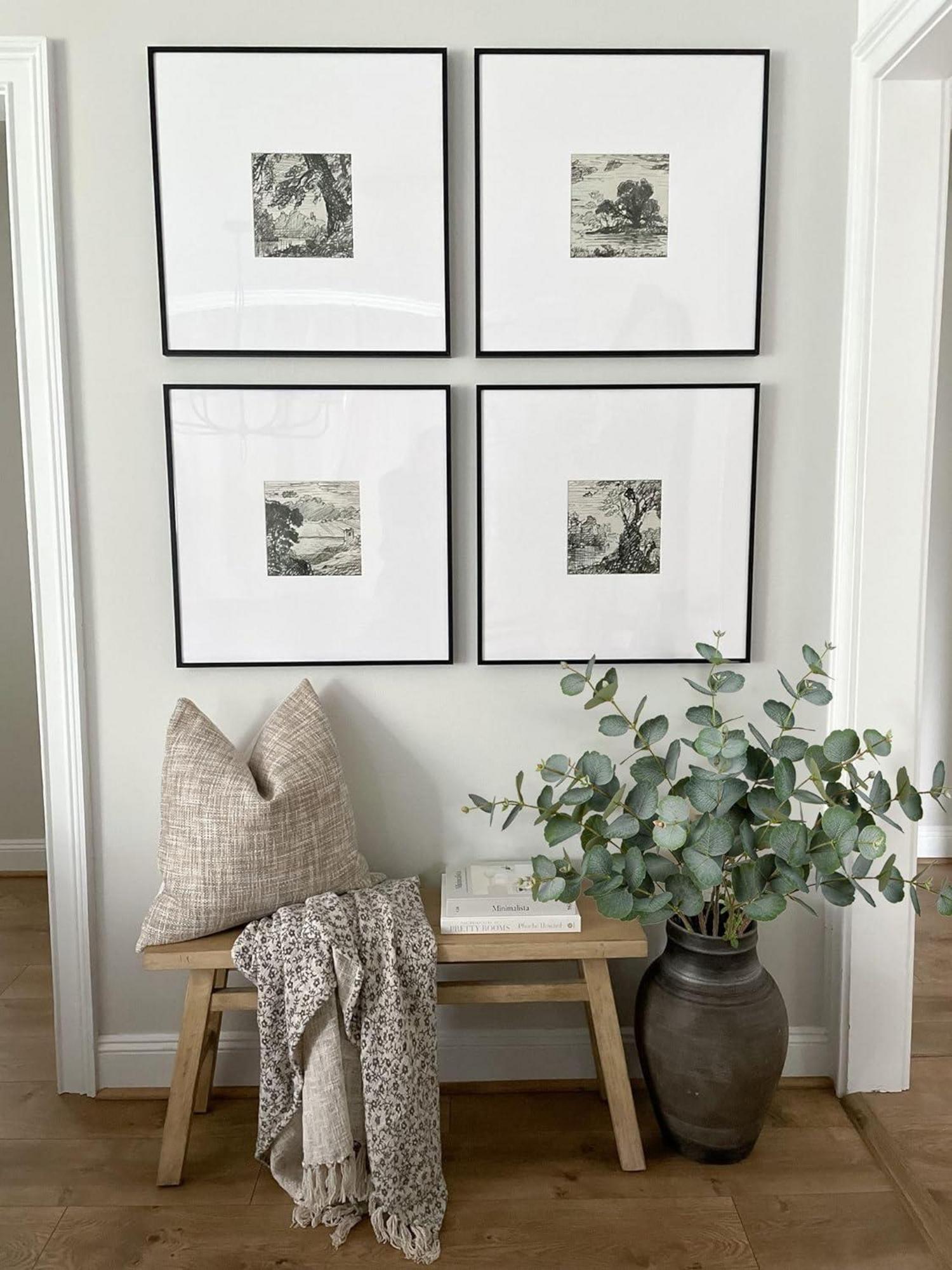 5er Set Künstliche Eukalyptus Zweige Grün Kunstpflanze Deko Hochzeit