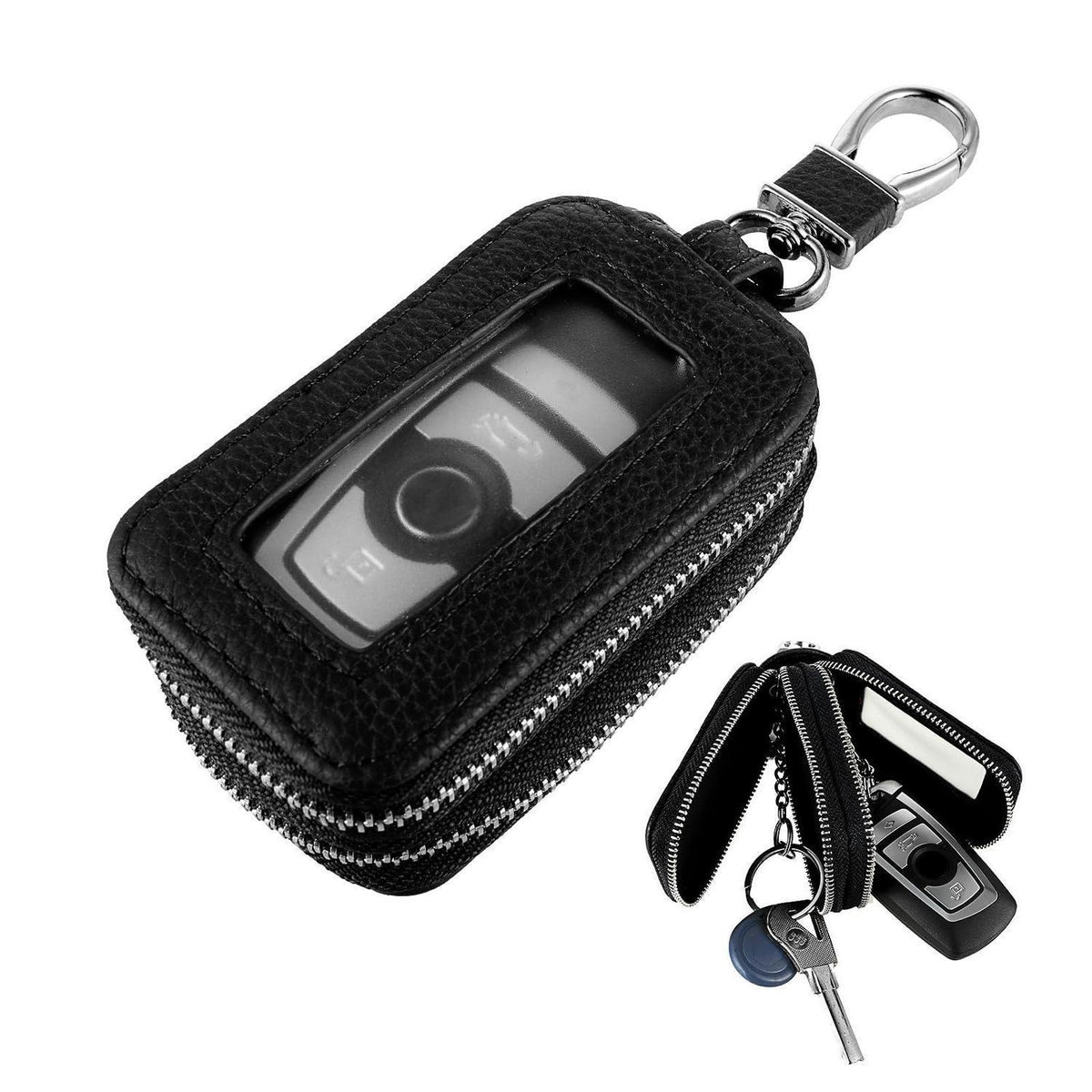 Echtes Leder Schlüsseltasche für Autoschlüssel – Universal Etui