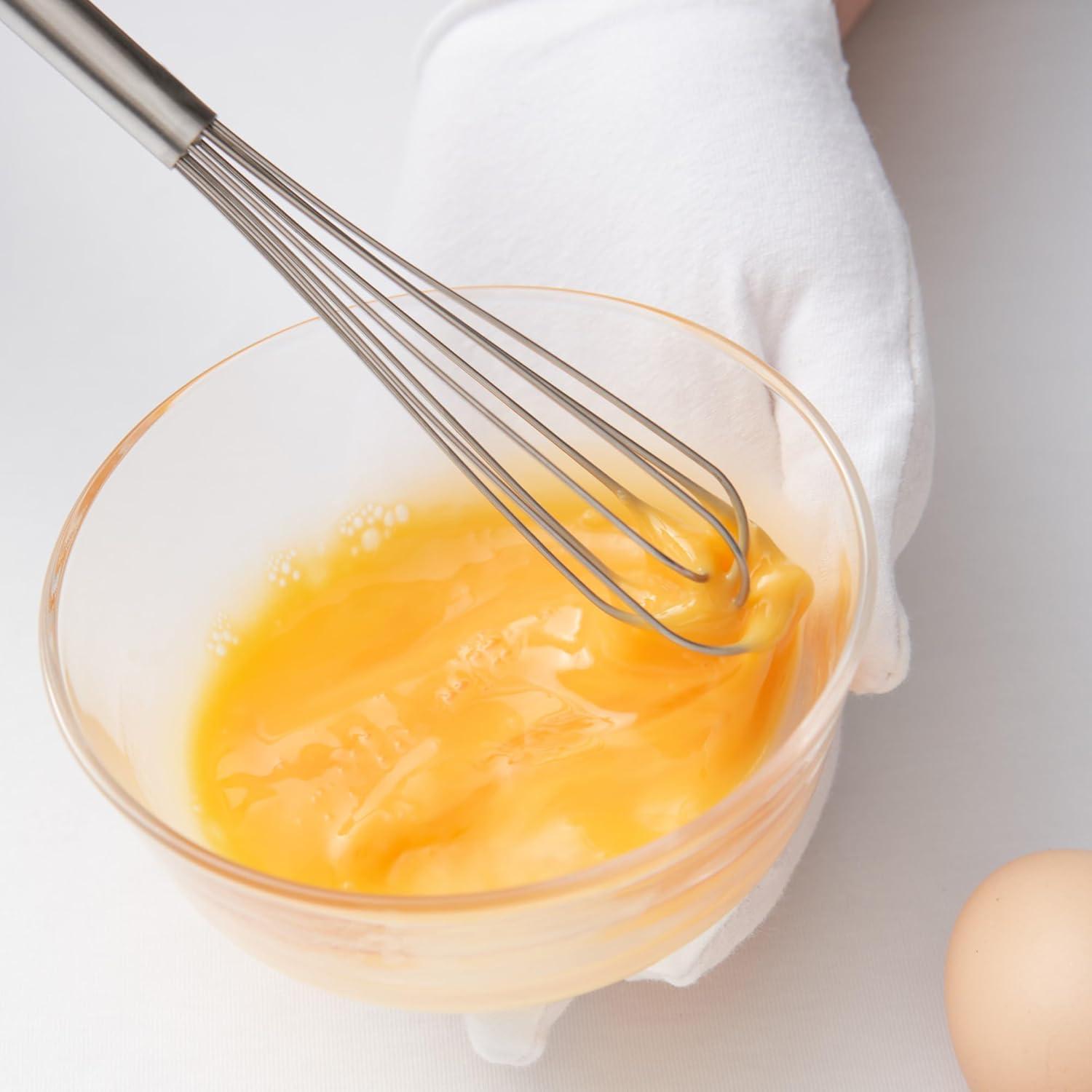 Edelstahl Schneebesen 25,9 cm Koch Küchenhelfer Rührbesen