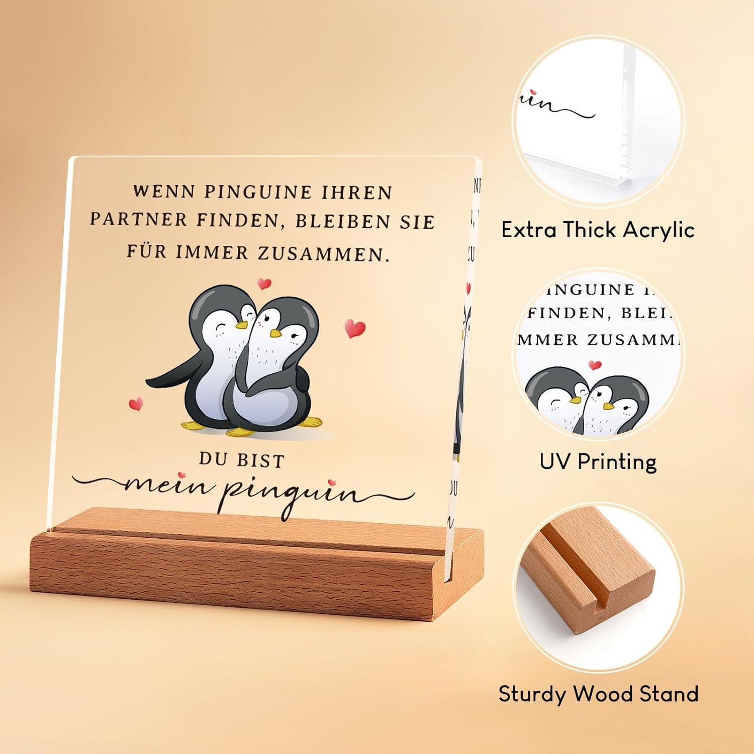 Holzschilder Dekoration Ich Liebe Dich Geschenke für Frauen