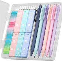 Mechanisches Bleistiftset 6 Stück 0,5 0,7 0,9 mm Minen 360 HB Minen