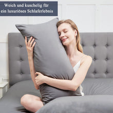 Seitenschläferkissen Bezug 40x145 2er Set Öko-Zertifikat