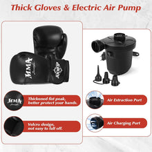 Boxsack Stehend 180cm für Erwachsene mit Boxhandschuhen und