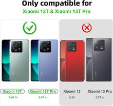 AROYI Xiaomi 13T Pro Hülle Kameraschutz Slide Camera Blau