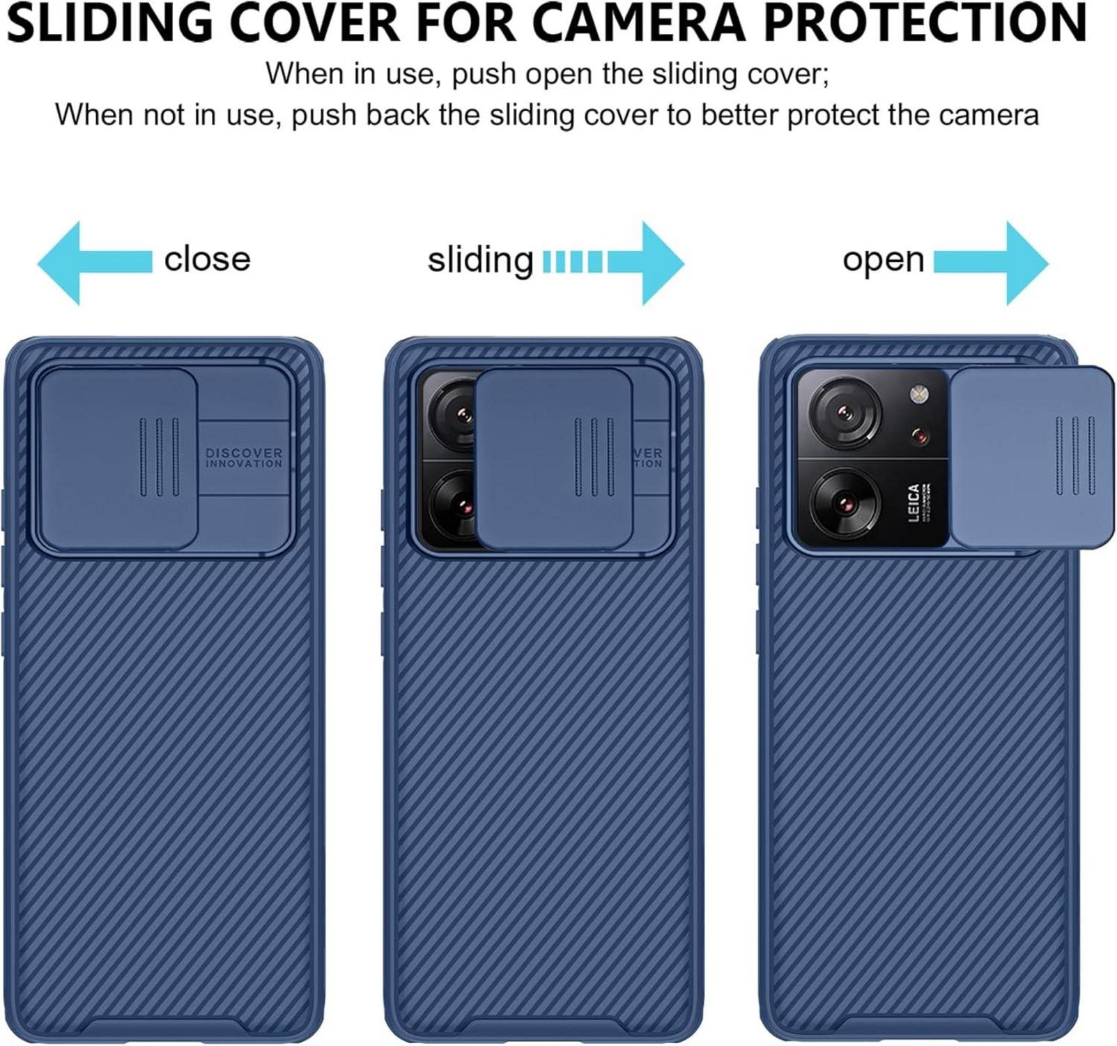 Handyhülle für Xiaomi 13T Pro Kameraschutz Slide Camera Blau