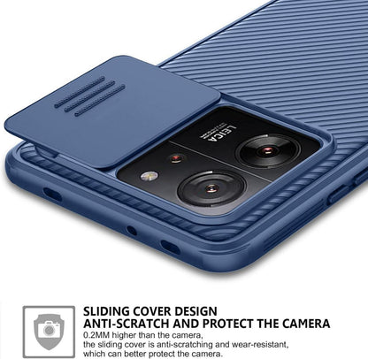 AROYI Xiaomi 13T Hülle Pro Slide Camera Kameraschutz Blau 6,67 Zoll
