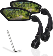 Fahrradspiegel Lenker 21-26mm Links Klappbar 360° Drehbar 2 Stück