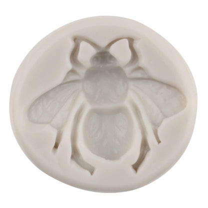 4x Bienen Fondantformen Silikon für Kuchen & Süßigkeiten