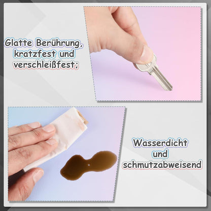 Schreibtischunterlage Leder Mauspad Büropad Rosa Groß 80x40cm