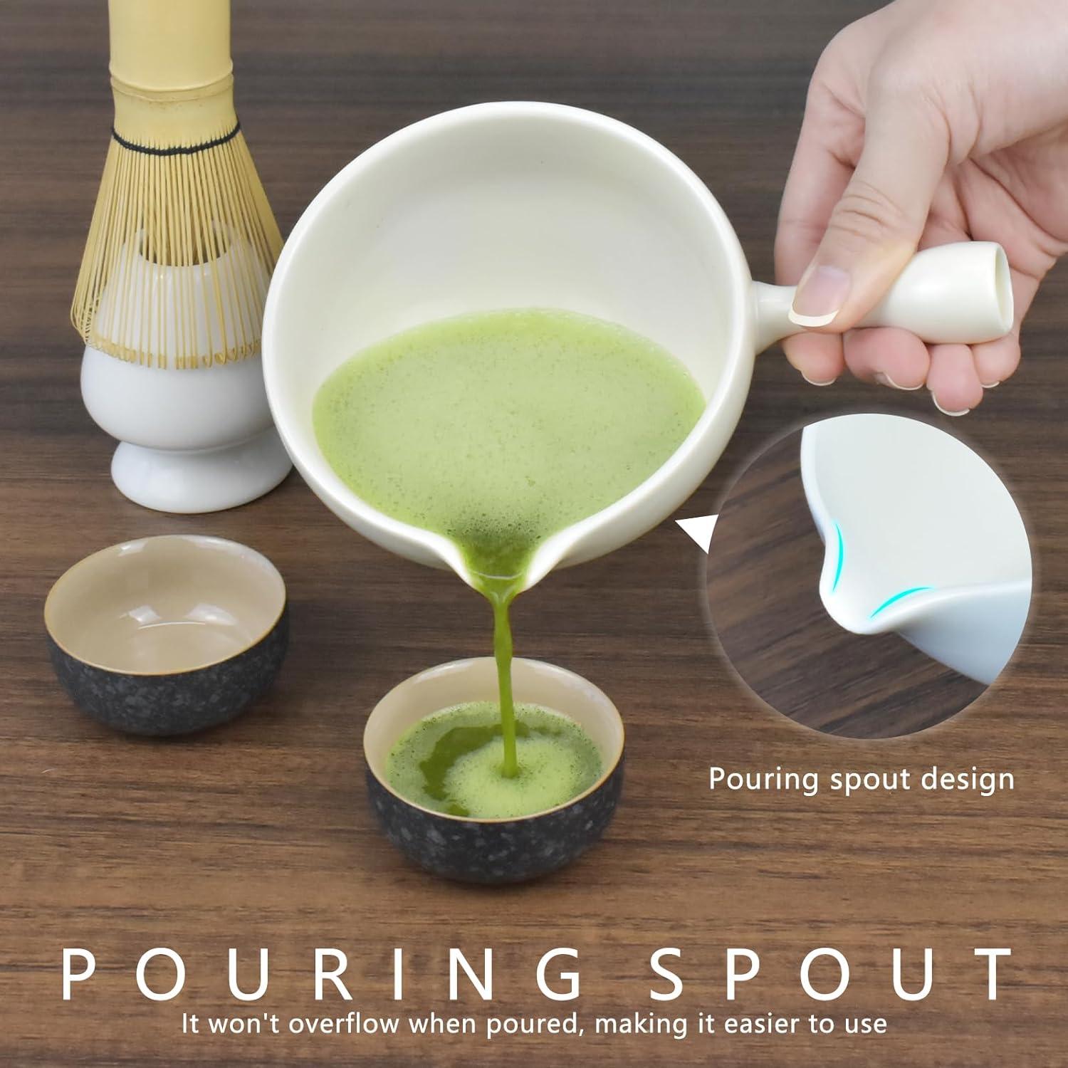 Artcome Matcha-Zeremonie-Set - Japanische Teezeremonie, Bambus-Schneebesen, Tee Zubereitung