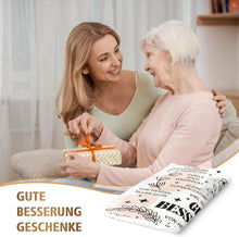 Kuscheldecke Gute Besserung Geschenk für Kranken 62 * 52