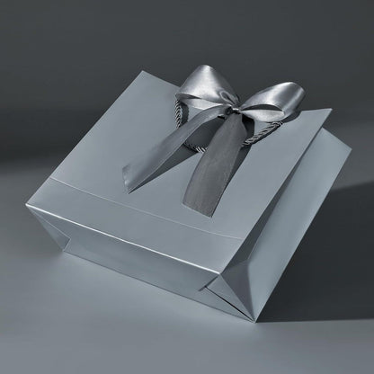 BBLIKE Geschenktaschen Papiertüten mit Schleifenbändern 2 Stück